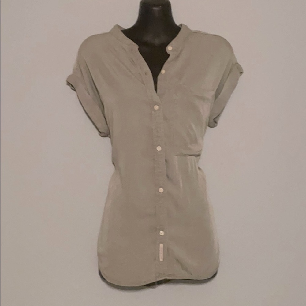 Calvin Klein jeans button up top